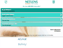 Tablet Screenshot of netlens.se
